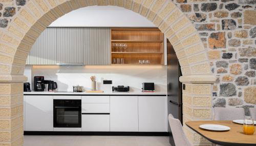 Villa Nicole - Private Pool & Rooftop Jacuzzi - Foto 5, stove, dishwasher, toaster