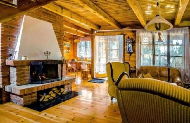 In The Woods Lodge With hot tub Inside Puszcza Knyszyśnka - Two-bedroom Villa - Photo 22