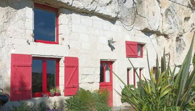 Gite des Perreyeurs - maison troglodyte avec vue sur Loire - Foto 3