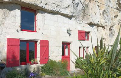 Gite des Perreyeurs - maison troglodyte avec vue sur Loire - Foto 3