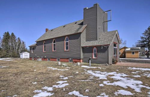 Renovated Historic Church Along Namekagon River! - Foto 28