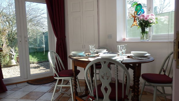 Essbereich im Zimmer