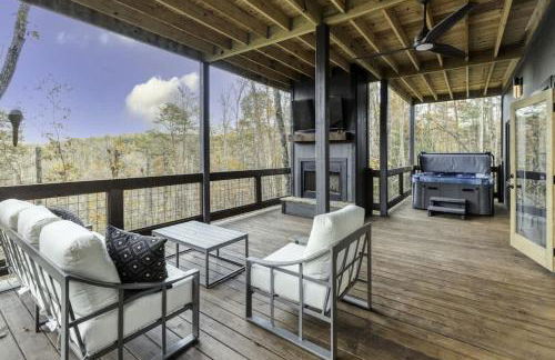 Modern Rustic Cabin with Sprawling Views and Hot Tub - Foto 43