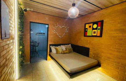 Suite inteligente com integração com alexa- cama flutuante - área central de GV- casais- indivudual - Foto 3