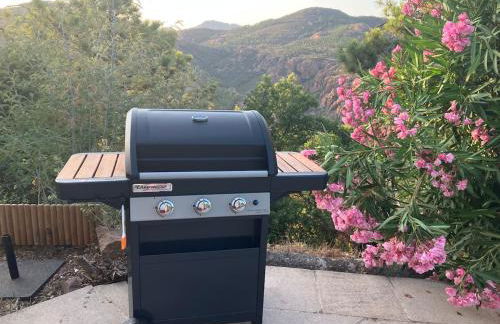 Appartement à Anthéor avec vaste piscine, vue mer et montagne - Foto 8