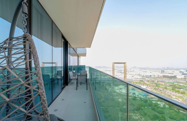 Marco Polo - Cozy 2BR With Splendid Dubai Frame&Skyline View - Photo 36