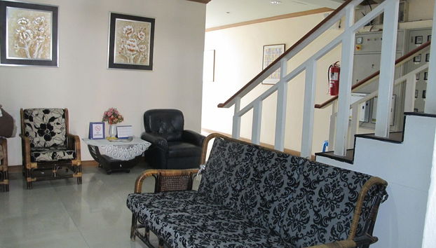 Zona de estar del vestíbulo