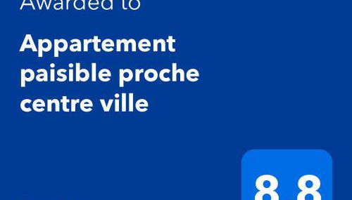 Appartement paisible proche centre ville - Foto 2