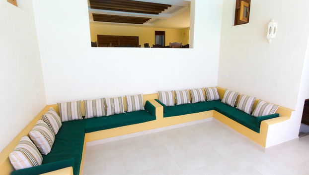 Zona de estar del vestíbulo