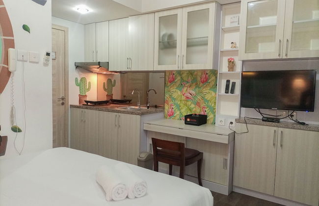 Minimalist Studio Room At Taman Melati Sinduadi Apartment - Foto 3