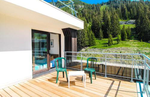 Penthouse 3-bedroom apartment, mountain views, large terrasse, piste access - Photo 57