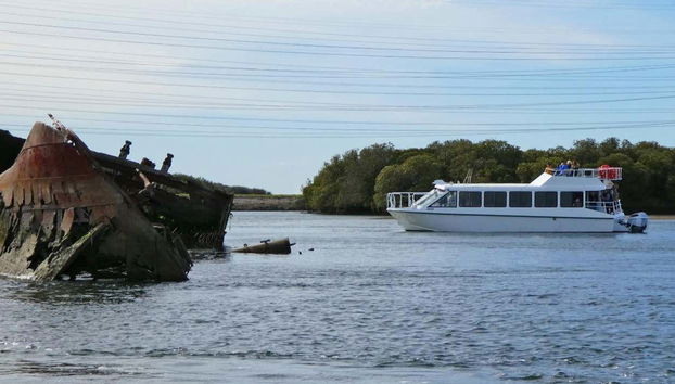 Visitando o Ships’ Graveyard, um cemitério de navios