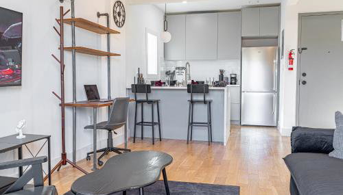 Industrial Style Brooklyn Retreat w Balcony - Foto 2, heating