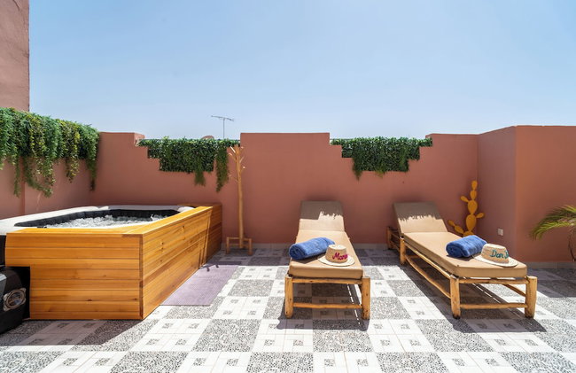Riad Dar JuMa Marrakech Suites:Jacuzzi - Piscine & Spa - Photo 37