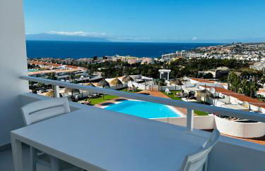 Island Village Heights Panoramic view large terrace Costa Adeje San Eugenio - Foto 8