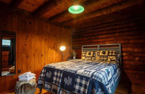 Cozy Log Cabin- W Fireplace - Foto 23