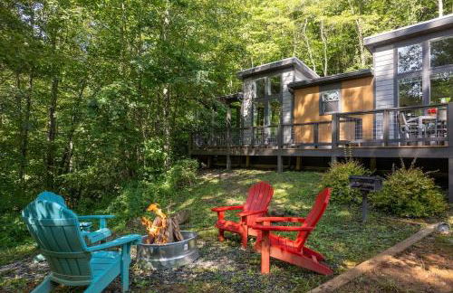 High Hollow Cottage Modern Tiny Home with Hot Tub - Foto 22