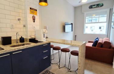 Apto moderno em frente a praia no Embare em Santos - Foto 1