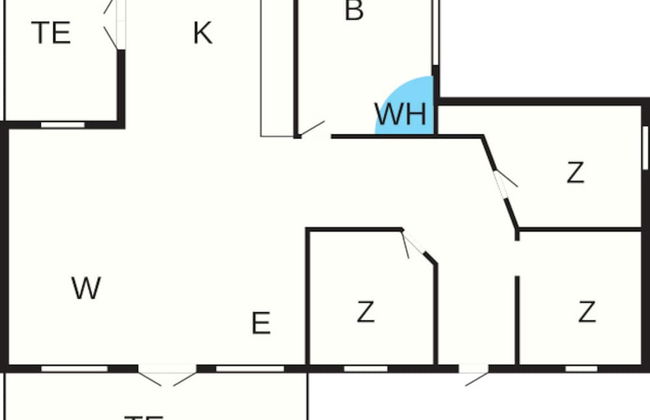 6 Person Holiday Home in Dronningmolle-by Traum - Foto 3