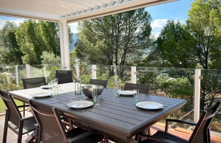 Horizonte Villa avec piscine pool house et vue sur la montagne - Foto 16