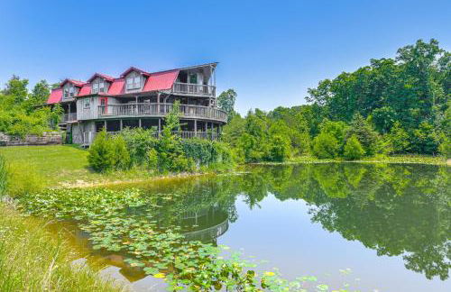 Strawberry Plains Cabin Private Pond and Game Room! - Foto 39