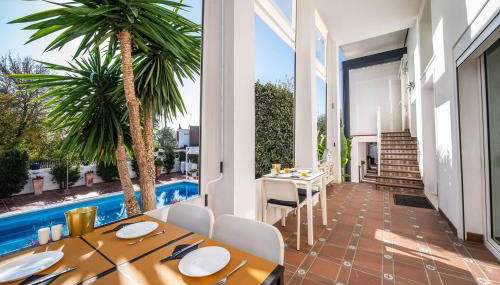 Charming 10 Pers Villa With Swimmingpool Sevilla - Foto 5, Garden, Garden view