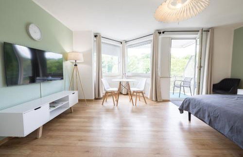 Executive Stadtwald Apartment - S-Bahn Direct - 12min Messe Essen - Barrier-Free - Foto 47