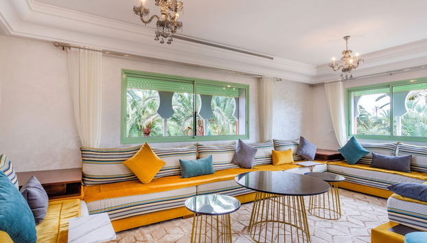 Zona de estar del vestíbulo