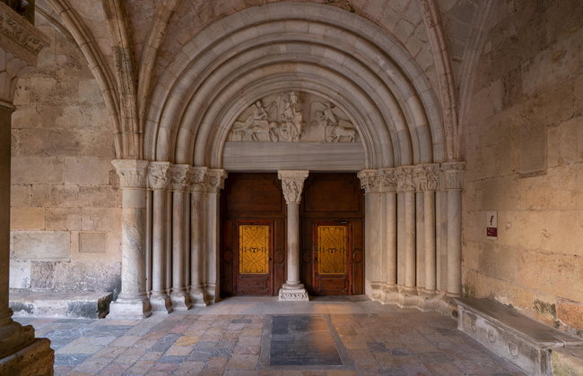 Eingang zur Kathedrale von Tarragona - Foto 2