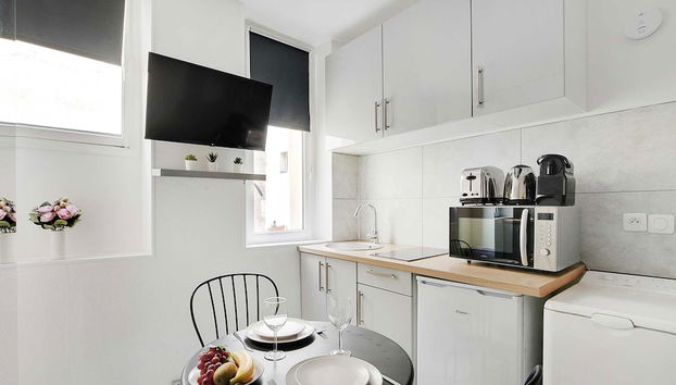 Amazing Studio in the Heart of the Marais - Foto 3, Cocina privada