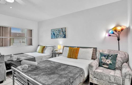 Studio Retreat With 2 Queen Beds Hollywood Blvd - Foto 3