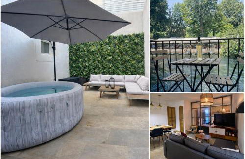 Riverside flat between Isle sur la Sorgue & Gordes - Foto 1