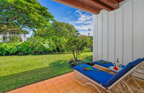 Step to beach New Quiet Kiahuna Plantation Remodeled 2 bedroom condo with AC - Foto 25