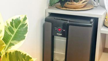 São Miguel do Gostoso RN Casa em Condomínio Piscina Churrasqueira privativas frente ao Mar - Foto 5, minibar