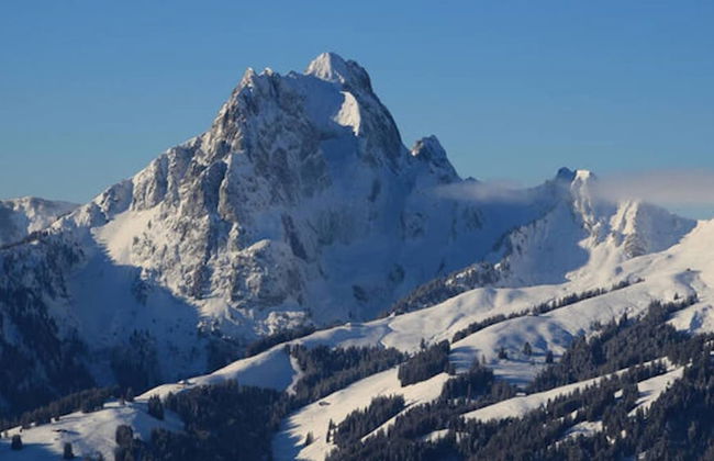 Gstaad Switzerland Skiing From Exclusive Rougemont Chalet Apartment - Foto 1