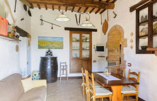 Girasole Cottage overlooking the Orcia valley in Tuscany - Foto 9