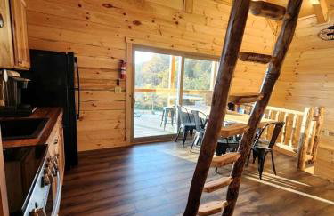 Luminous Cabin near Tappan Lake with Hot-Tub, BBQ and Deck in Ohio - Foto 3