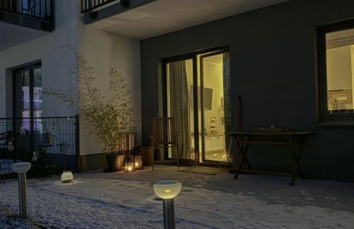 Elegant apartment with private garden, AC and garage, near airport - Foto 27