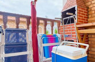 Pé na areia Tenório e Grande - 350m - 5 min à pé com varanda gourmet- recém reformado e aconchegante, com utensílios de praia e máquina de lavar roupas - Foto 4