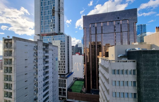 Chic CBD Studio-Aircon-Wifi -Heated Pool - Foto 17