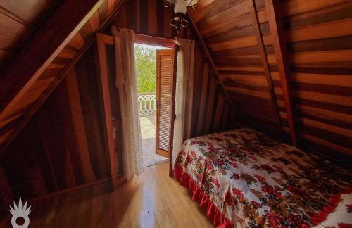 Chalé europeu com vista para natureza no interior - Foto 16