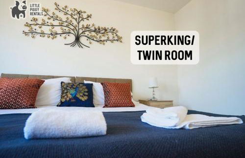 Central 2 Bedroom Flat with 2 Parking Spaces, Quiet and Modern Stay - Foto 12