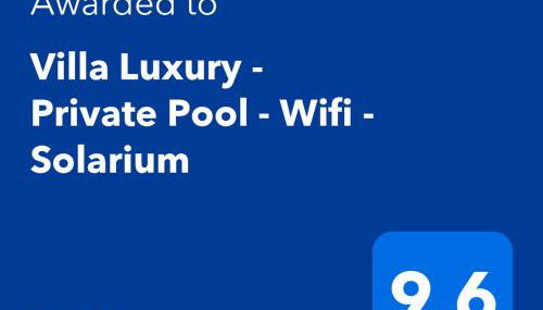 Villa Luxury - Private Pool - Wifi - Solarium - Foto 2