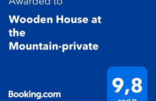 Wooden House at the Mountain-private - Foto 60