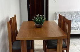 Espaçoso 1 d perto do mar com vaga - Foto 2