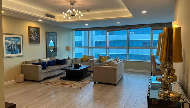 Sala de estar do lobby