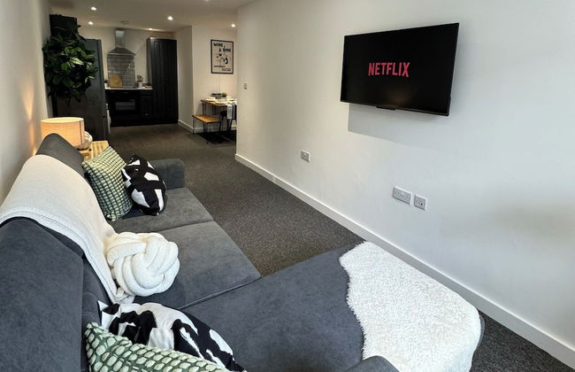 Modern 1-bed Apartment - Sleeps 4 & Central Links - Foto 5