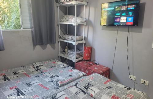 Sobrado de condominio Praia Grande VilaTupi com 2 dormitorio - Foto 28