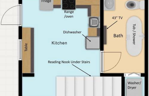 Private Cabin- Breakfast - Double Tub - 75in TV - SUP - Washer Dryer - BBQ - Photo 20