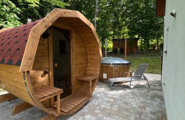 Domek w lesie Sauna i Gorąca balia Wellness&Spa - Foto 12